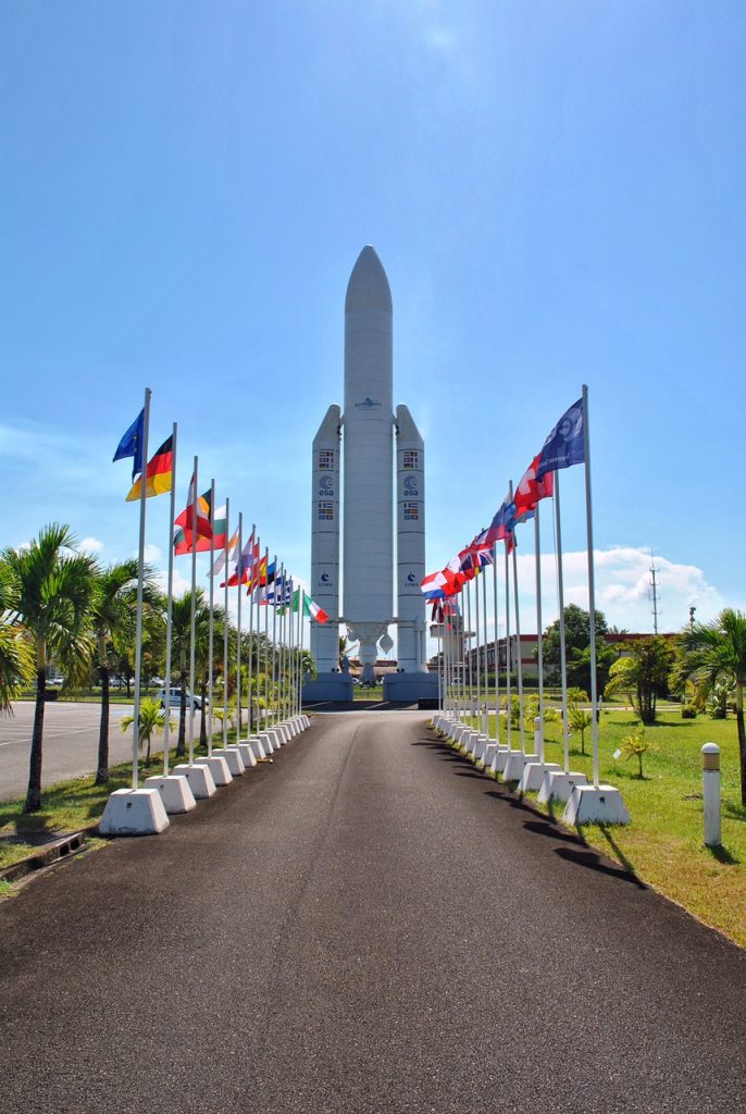 Abstract Heaven French Guiana Guiana Space Centre